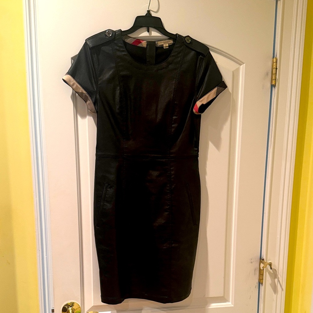 Burberry Black Mini Dress